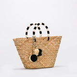 St Tropez Straw Bag