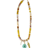 Elikai Beaded Charm Necklace