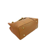 Medium Bamboo Gold Clasp Bag