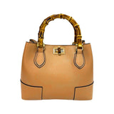Medium Bamboo Gold Clasp Bag