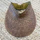 Santorini Straw Visor