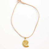 Shelly Leather Cord Necklace