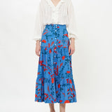 Button Front Skirt