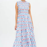 Sleeveless Smocked Maxi
