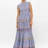 Sleeveless Smocked Maxi