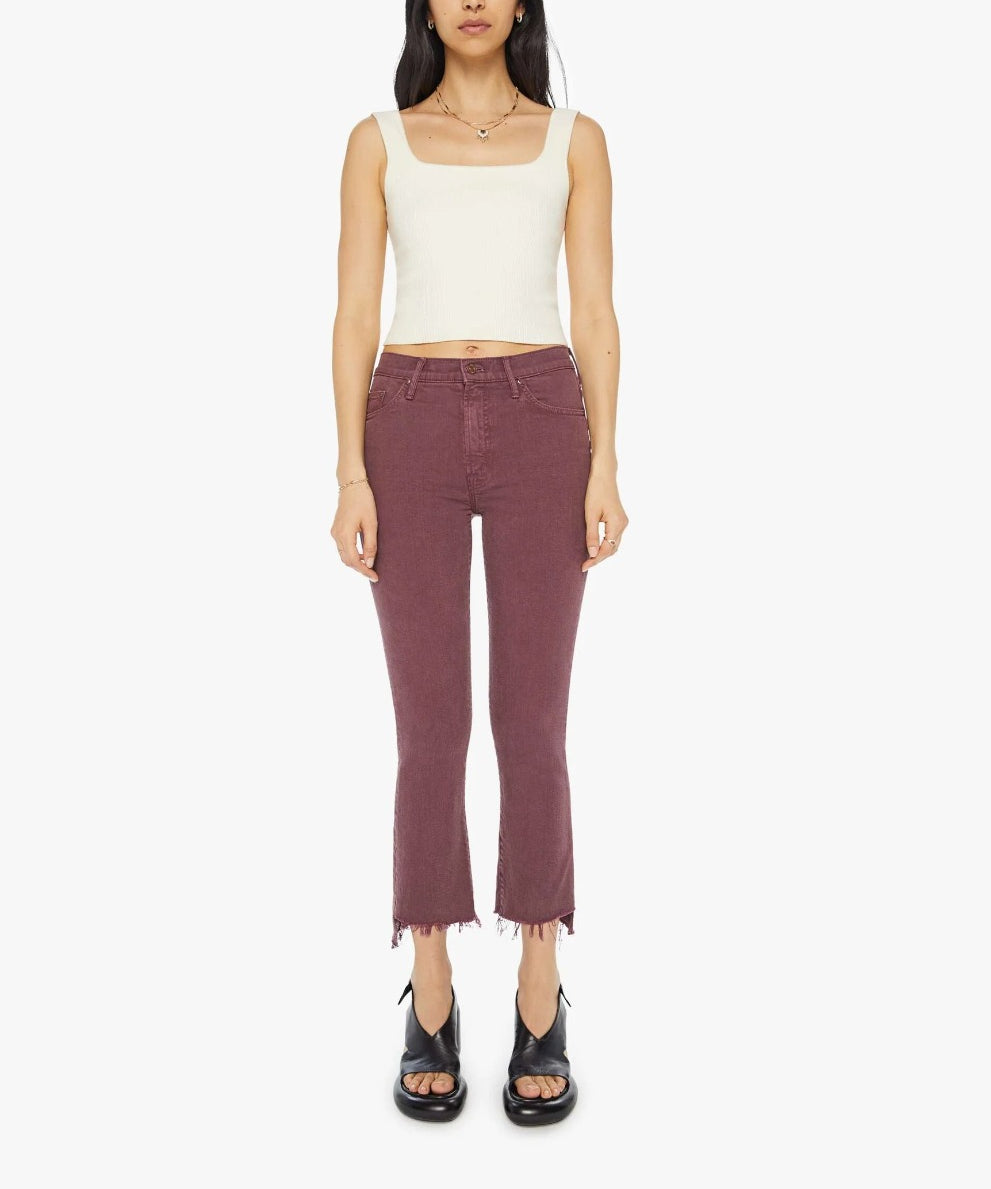 The Insider Crop Step Fray