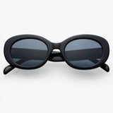 Aria Acetate Oval Sunglasses