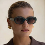 Aria Oval Sunglasses