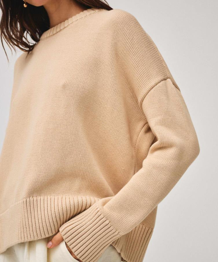 Cotton Easy Crewneck