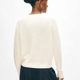 Fine Cotten Ribbed VNeck