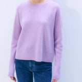Waffle Cashmere Sweatshirt