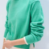 Varsity Cotton Crewneck