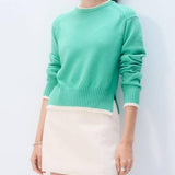 Varsity Cotton Crewneck