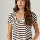 Stripe Linen Sister Tee