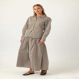 Stripe Celeste Skirt