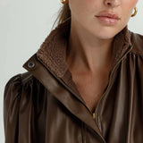 Vegan Leather Elodie Jacket