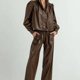 Vegan Leather Elodie Jacket