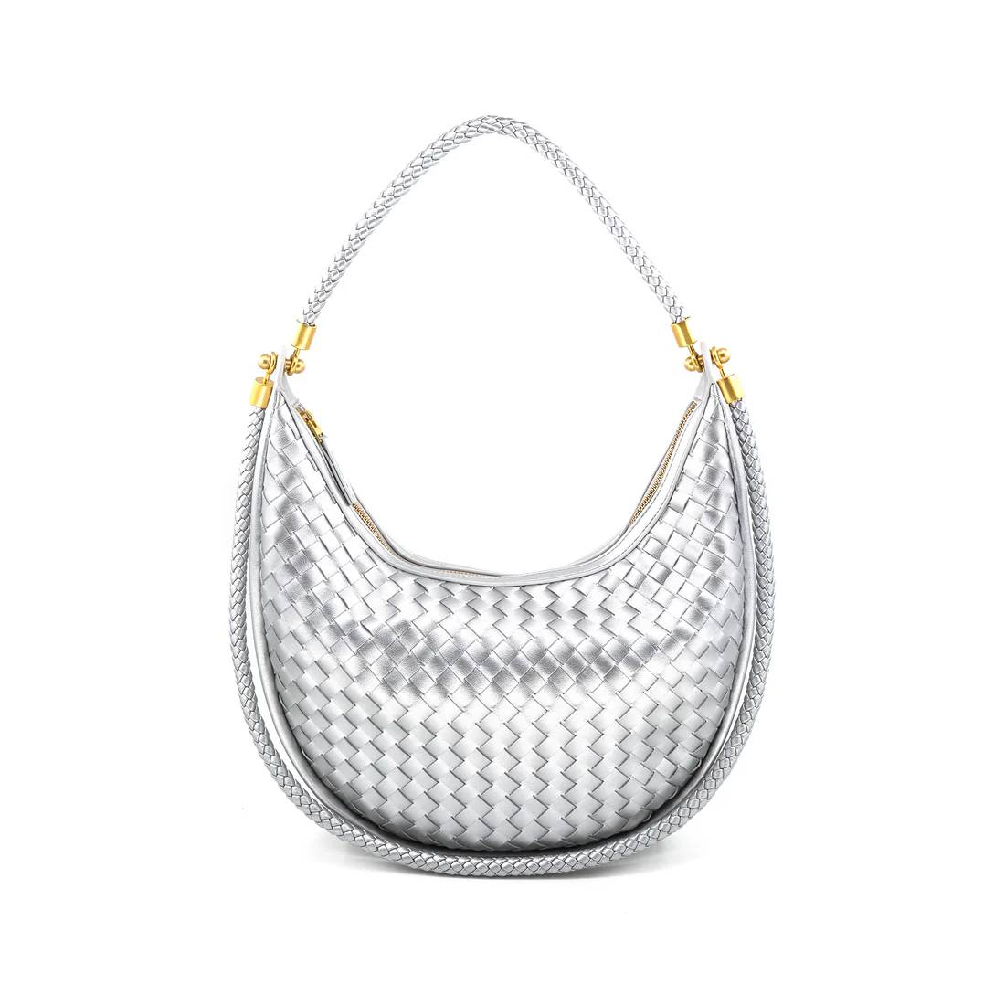 Large Woven Hobo Bag