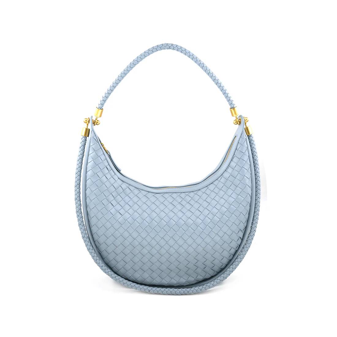 Large Woven Hobo Bag