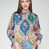 Donia Floral Multi Top