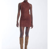 Kai Vegan Suede Mini Dress