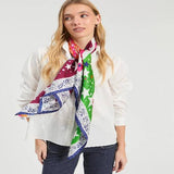 Maroon Horse Scarf