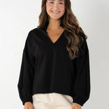 L/S Ponte Poppy Top