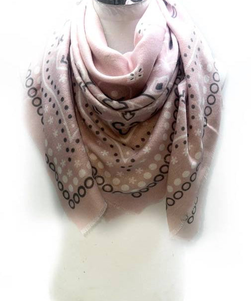 Large Square Bandana Scarf