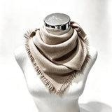 Small Plain Square Scarf