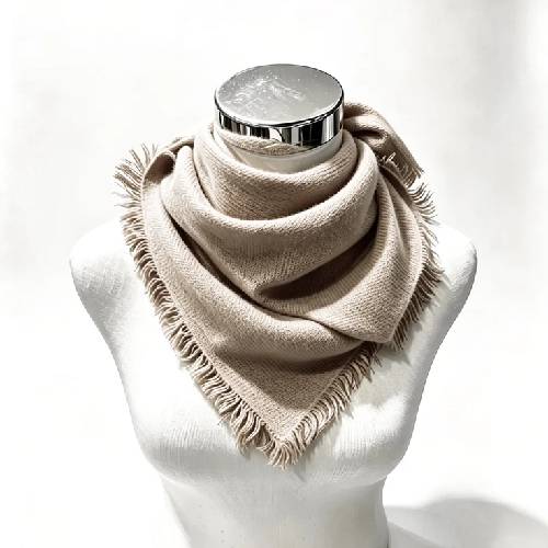 Small Plain Square Scarf