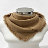 Small Plain Square Scarf