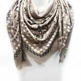 Large Square Bandana Scarf