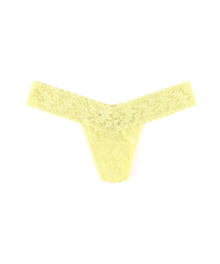 Signature Lace Lowrise Thong