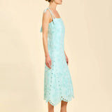 Salvador Tassel Midi Dress