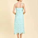 Salvador Tassel Midi Dress