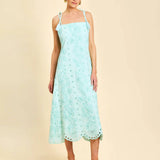 Salvador Tassel Midi Dress