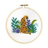 Cheeta Cross Stitch Kit