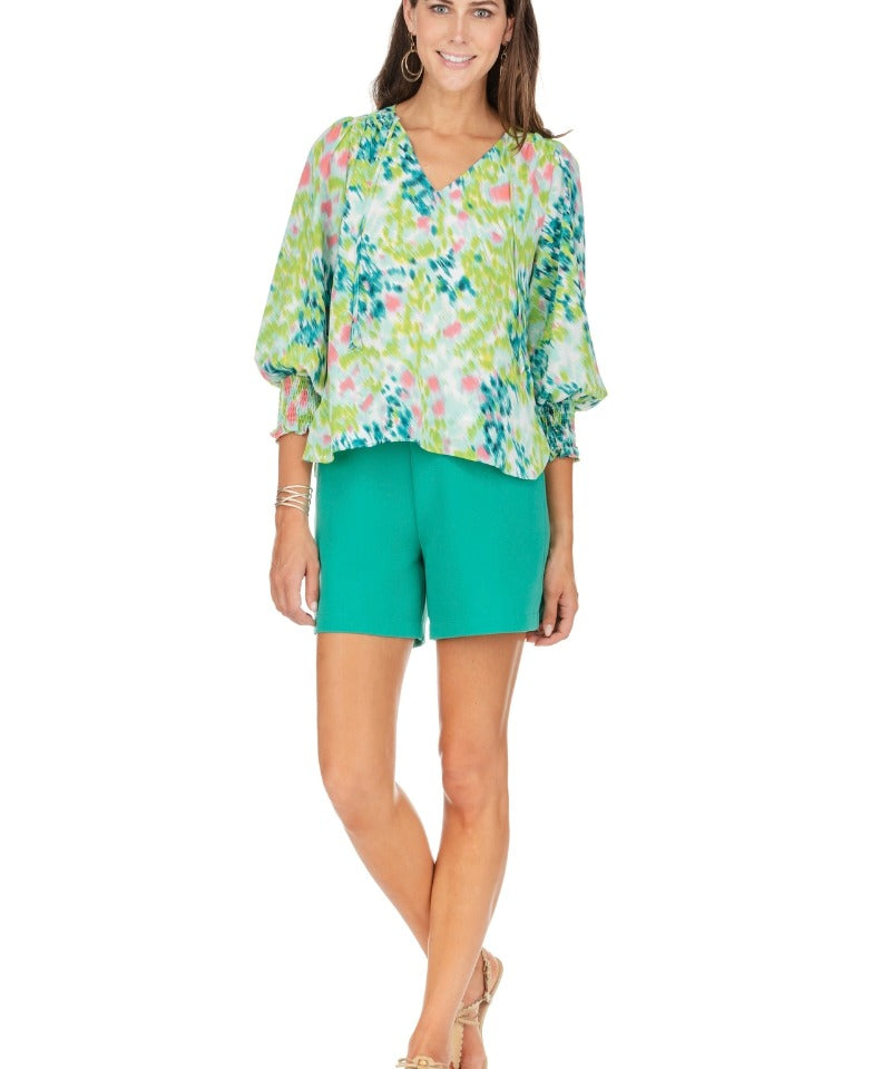 Lilly Shine Shoulder Top