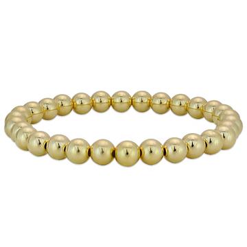 Bozkurt Jewelry 6mm Gold Filled Ball Bracelet