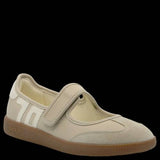 Aya Beige Milk Velcro Sneaker
