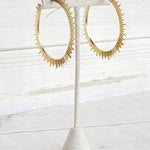 Large Starburst Hoop