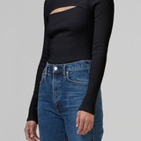 Iris Long Sleeve Cut Out Top