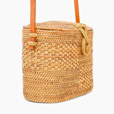 Chloe Straw Rattan Crossbody