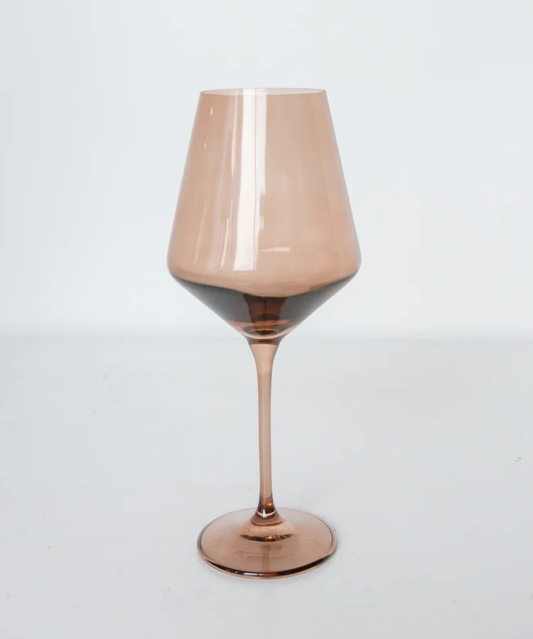 Estelle Colored Wine Stemware