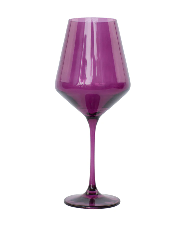 Estelle Colored Wine Stemware