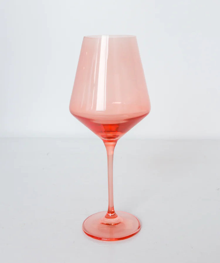 Estelle Colored Wine Stemware