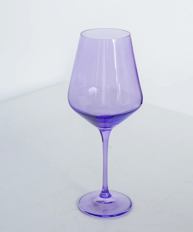 Estelle Colored Wine Stemware