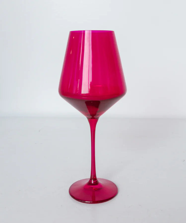 Estelle Colored Wine Stemware