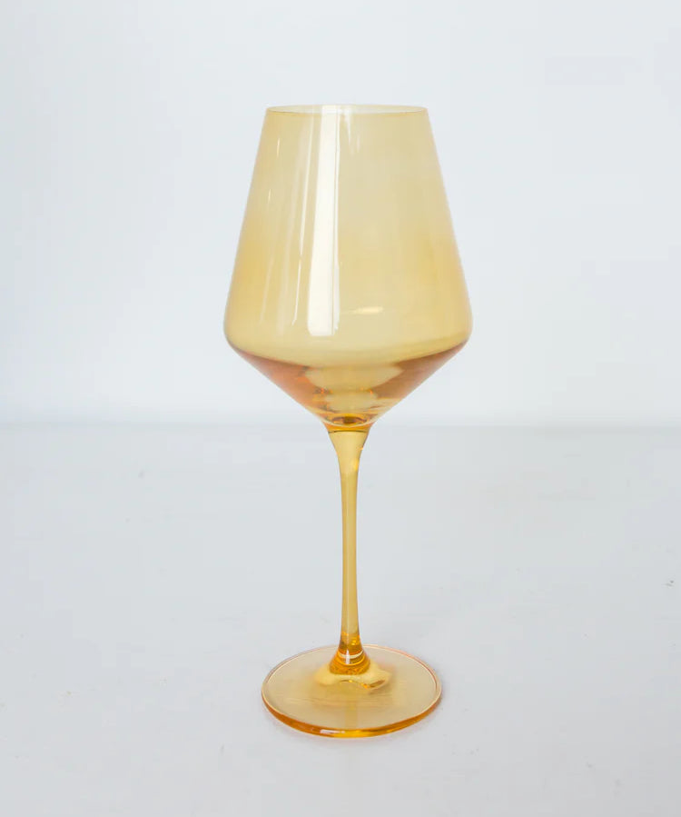 Estelle Colored Wine Stemware