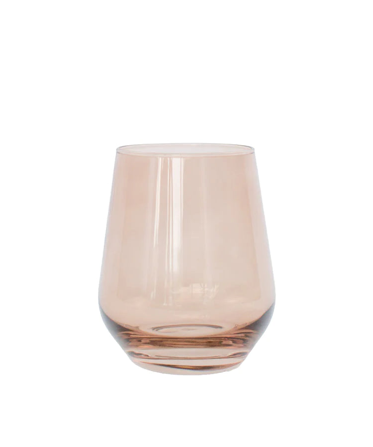 Estelle Colored Wine Stemless